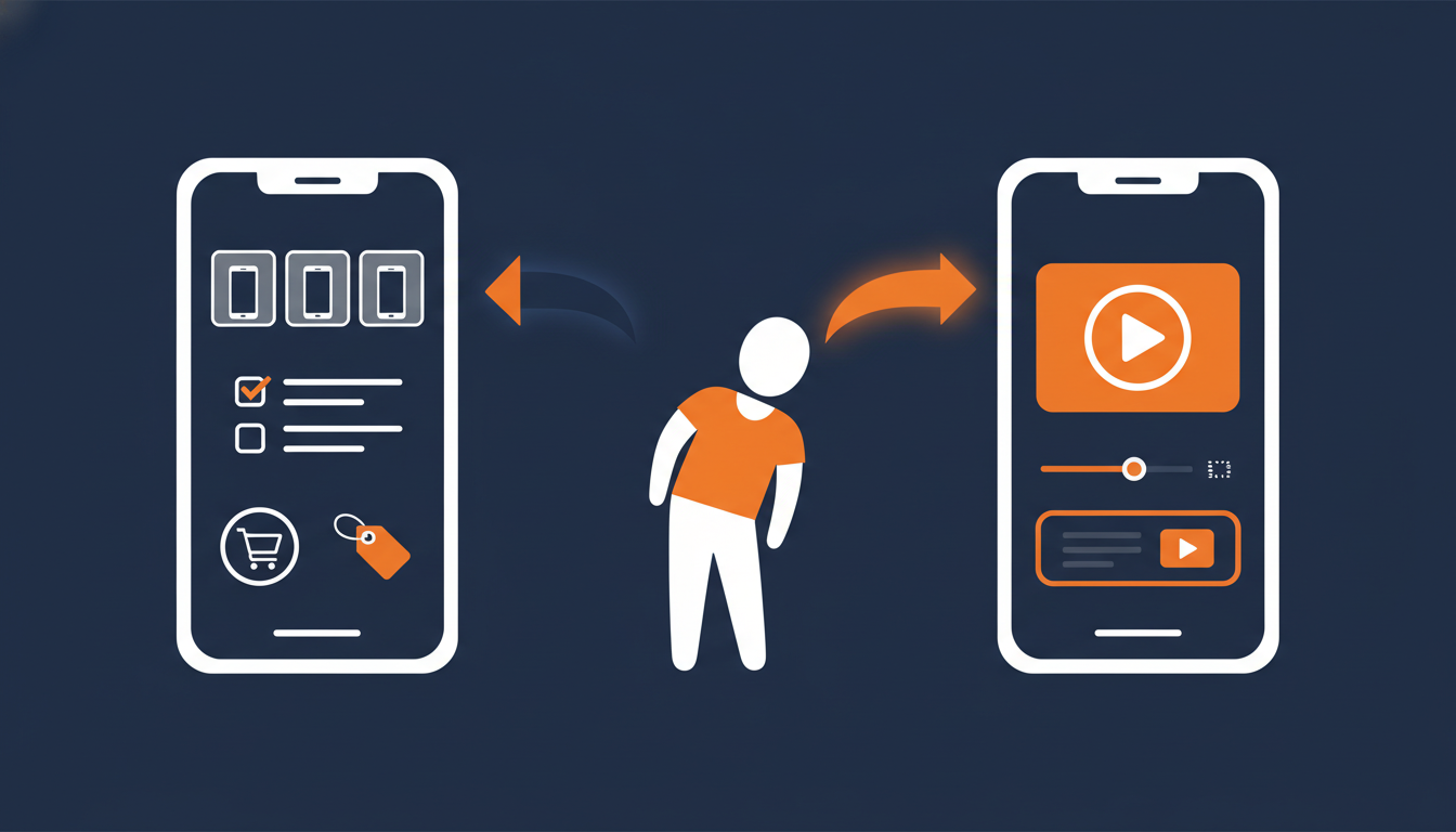 Choosing between video-friendly sales channels and Mercari-ready photo descriptions